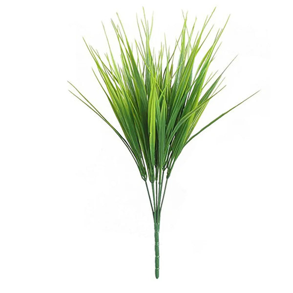 Artificial Plants Fake Plastic Greenery Shrubs Wheat Grass Bushes